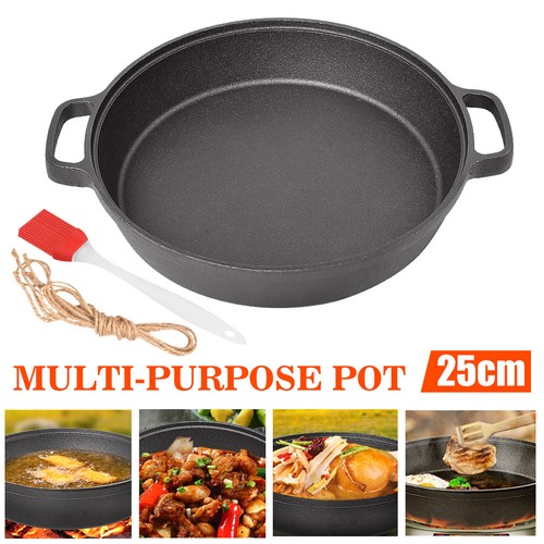 Cast iron cookware frying pan - iron,