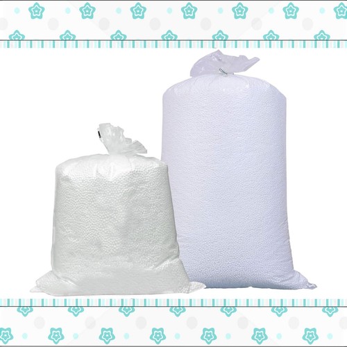 White polystyrene bead - polystyrene, filling