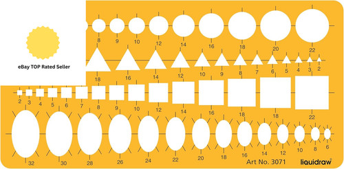 Geometry template stencil - geometry,