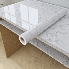 Self Adhesive Kitchen Worktop Covering Vinyl Wrap Cupboard Door Marble Stickers