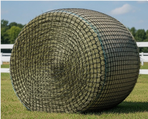 Round bale hay - 6',