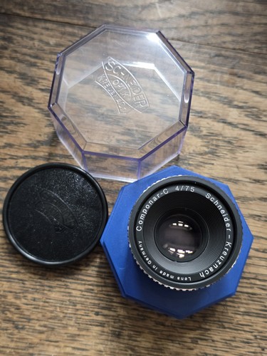 Schneider componar 75mm f4 - schneider, componar-c