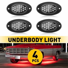 4Pcs LED Car Underglow Lights