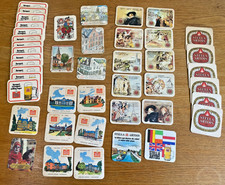 Vintage Stella Artois Belgian Beer Large Mat Collection (44 Mats incl. Reubens)