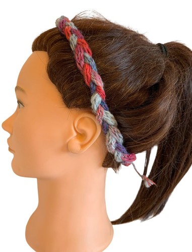 Woven plait headband - woven, hairband