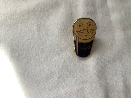 Guinness smiley face enamel - guinness,