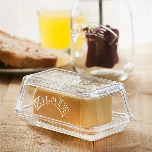 Kilner glass butter dish and - kilner,