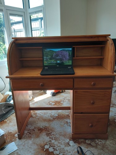 Vintage solid pine roll top - solid,