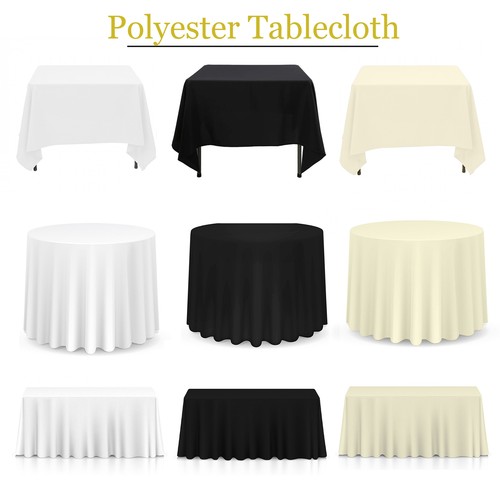 Table cover cloth polyester - table,