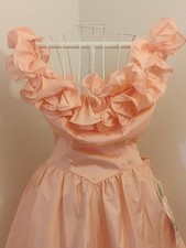 Vintage 1980's NWT "Modern Bride" Bridesmaid Prom Wedding Party Fancy Dress