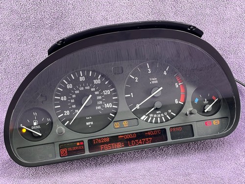 Bmw e53 instrument cluster - instrument,