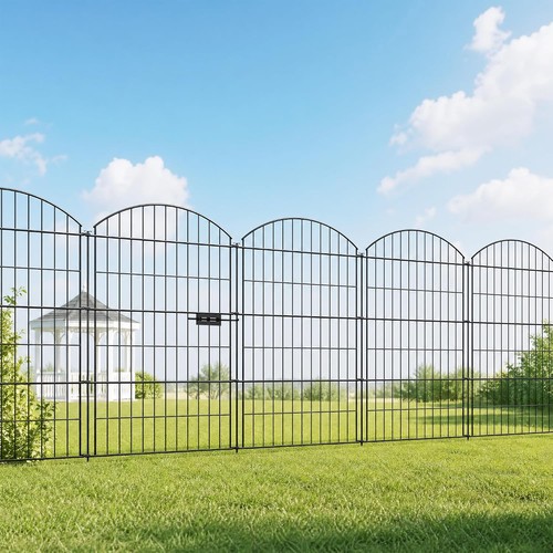 24ft garden fence - x,