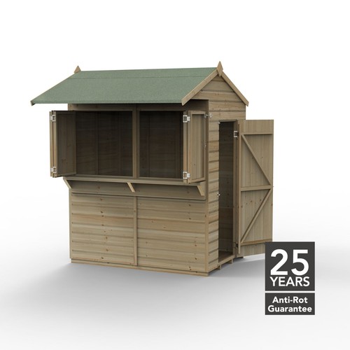 Shiplap ptr 4x6 apex garden - ptr,