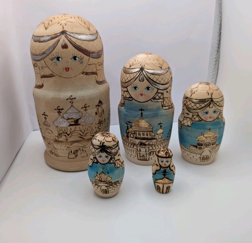Vintage russian matreshka - russian,