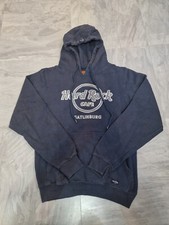Hard Rock Cafe Gatlinburg Hoodie Navy Blue Size S Preloved Women's