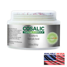 Coal Tar & Salicylic Acid Ointment for Psoriasis, Eczema - 100g/3.52 Oz