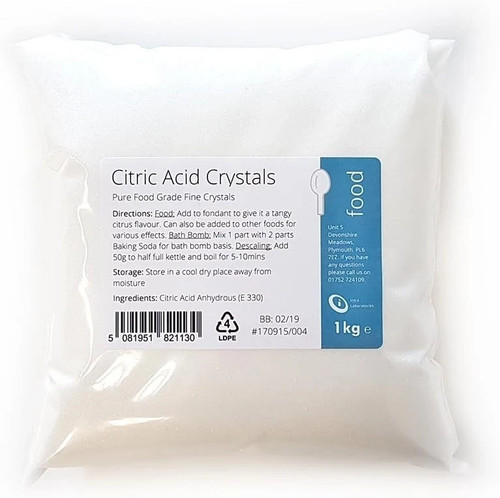 Citric acid 1kg 100 - citric, food