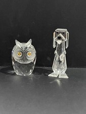 Swarovski Owl And A Dog, No