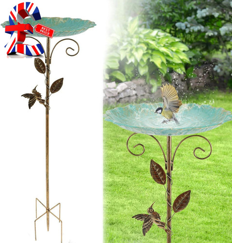 30in vintage bird bath - 30in, for