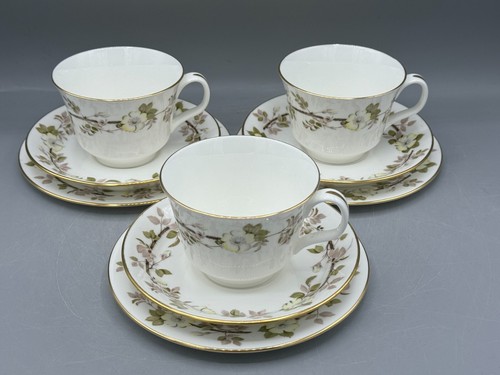 Minton china rose trio - china, x3