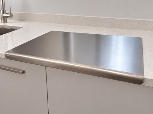 Stainless steel worktop - steel, prep