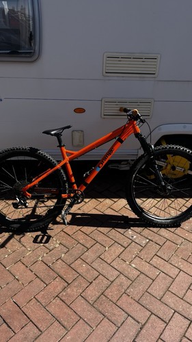 Orange crush 5in - orange, hardtail