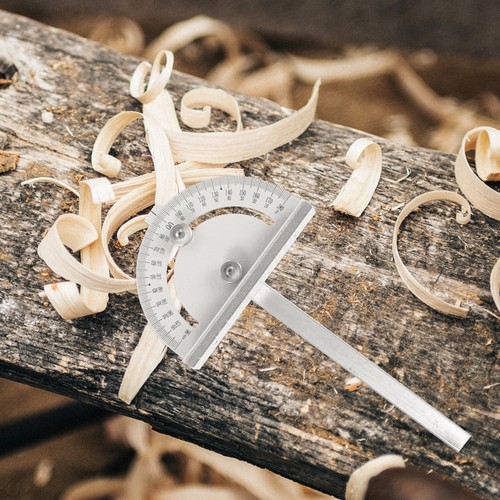 Steel protractor angle finder - protractor,