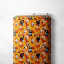 100% Cotton Fabric Digital Printed 3D Patterns Novelty | 40 Designs | 140cm Wide