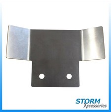 HEAVY DUTY STAINLESS STEEL TOWBAR POTECTION PLATE - 5MM- TOW-BAR PROTECTOR