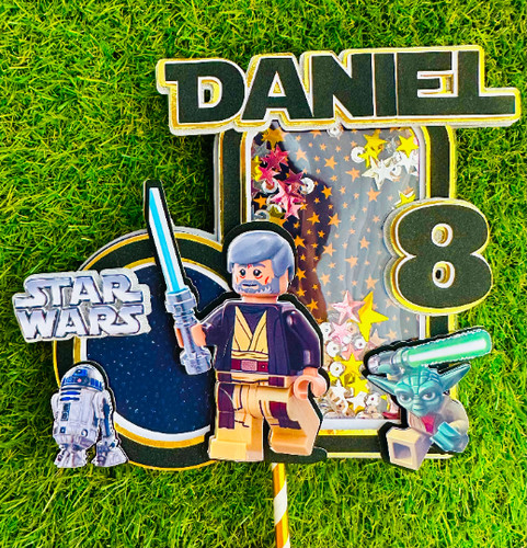 Cake topper star wars - cake,