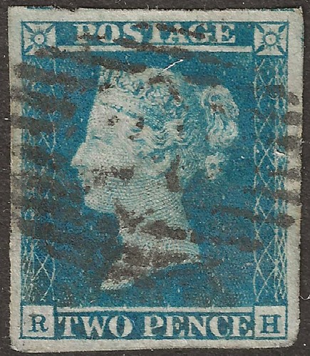1849 two penny blue - 1849,