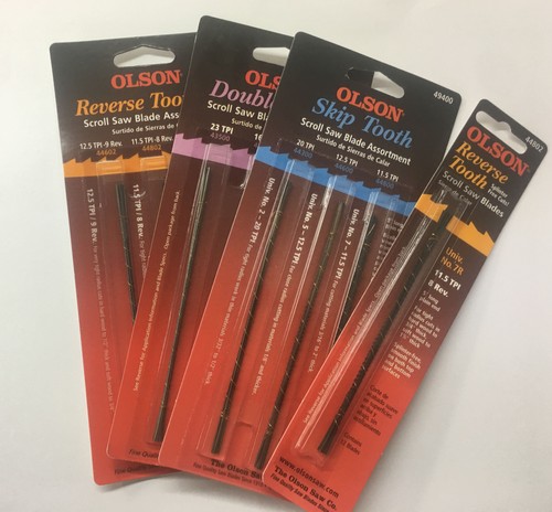 Olson scroll saw blades - saw,