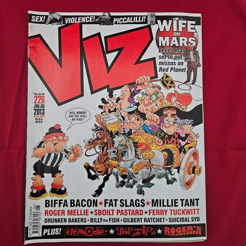 Viz comic magazine - viz,