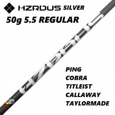 4th Gen HZRDUS SILVER 50g 5.5 REGULAR FLEX DRIVER SHAFT PING,CALLAWAY,TAYLORMADE