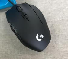Logitech G600 MMO Gaming Mouse 12-Button RGB USB Wired Programmable Optical