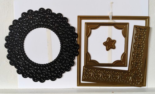 Mixed die set circle frame - die,