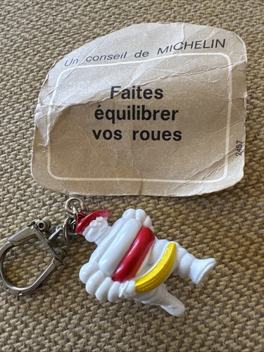 Vintage keychain michelin - michelin, man