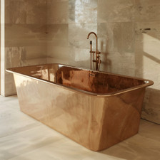 Heavy Solid Rectangular Copper