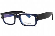 CUTLER AND GROSS CG1325 004 Eyeglasses BLUE Frame 53 Mm