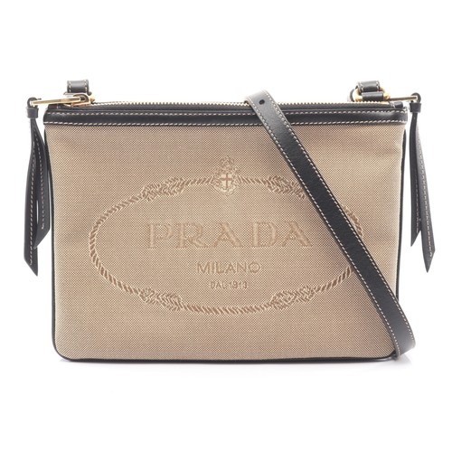 Prada logo jacquard - jacquard, shoulder
