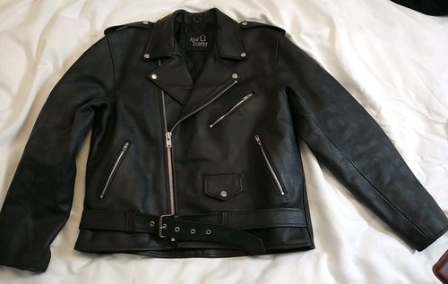 Biker jacket heavy leather - jacket,