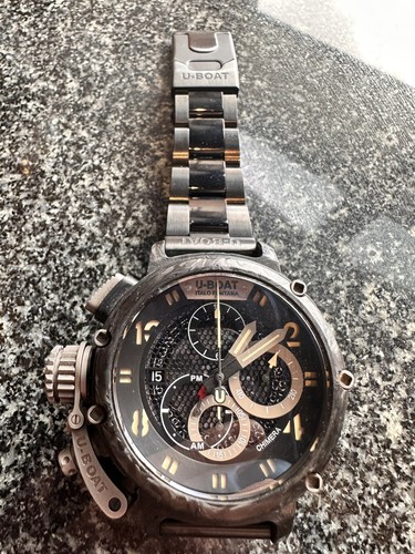 Boat carbon fibre watch - u-boat,