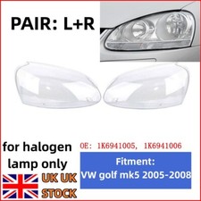 1Pair Headlight Lens