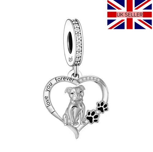925 silver staffie - silver,