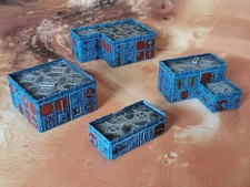 Epic Warpath Industrial District, modular Plastic Scenery Set. Mantic Games.