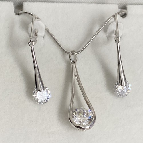 Qvc necklace earrings - necklace,