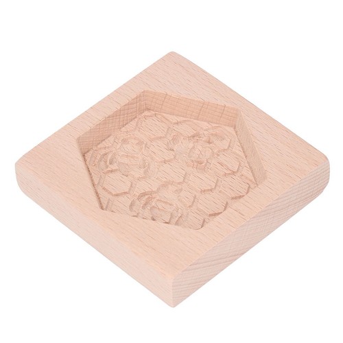 Beech wood cookie - wood, shortbread