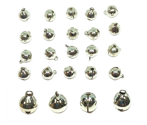 20x 10mm silver gold - 20x, copper