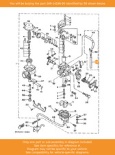 YAMAHA Pipe, 56R-14196-00 OEM