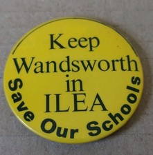 Vintage Campaign Pin Badge